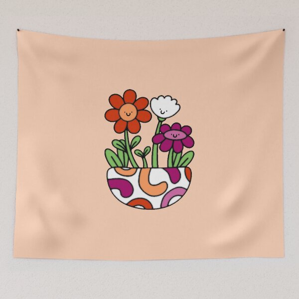 Item preview, Lesbian Pride Flower Pot designed and sold by everything4eva.