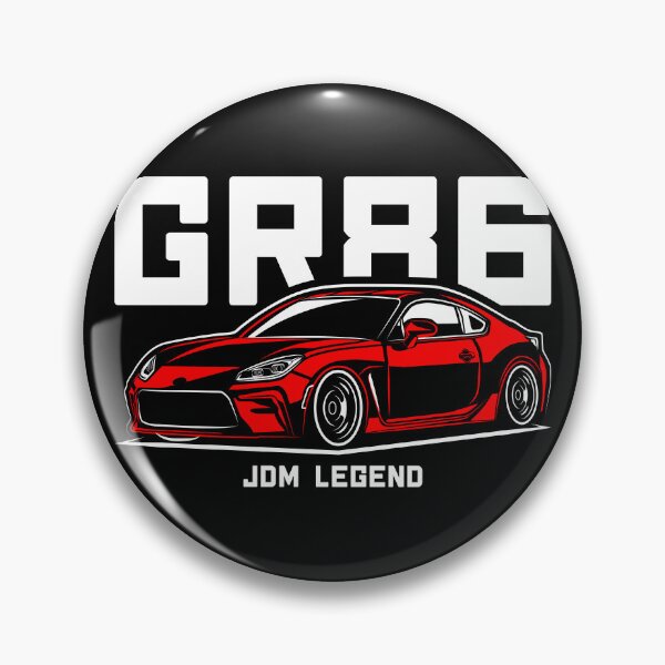 Item preview, Vintage Design Red GR86 JDM Legend designed and sold by goldentuners.