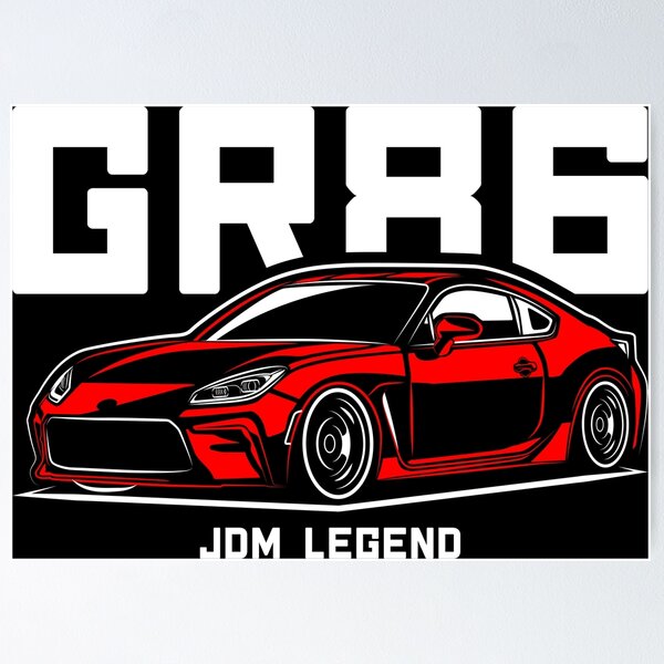 Item preview, Vintage Design Red GR86 JDM Legend designed and sold by goldentuners.