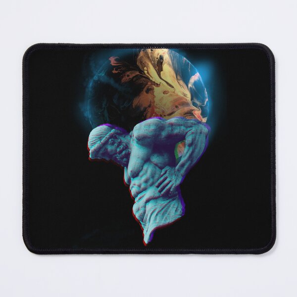 Item preview, Greek Statue Vaporwave Atlas designed and sold by PVSKI.