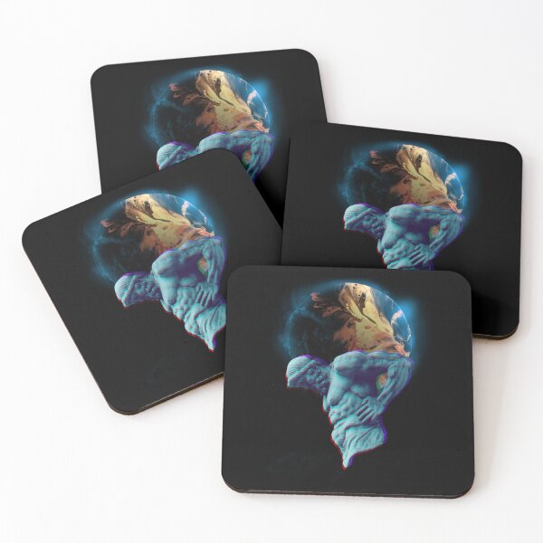 Item preview, Greek Statue Vaporwave Atlas designed and sold by PVSKI.