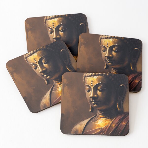 Item preview, The Spiritual Aura of Buddha designed and sold by bharuarts.