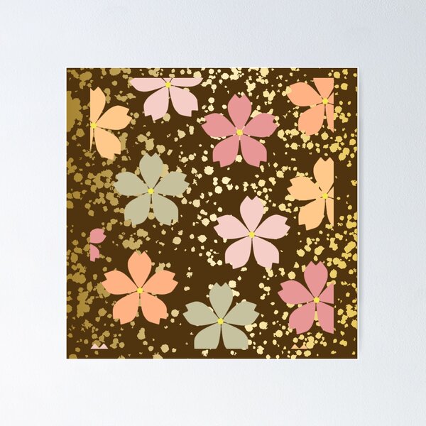 Item preview, shimmery floral designed and sold by Prettythings30.