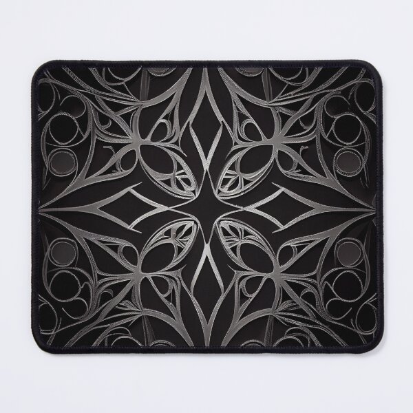 Item preview, Dazzling Gothic Minimalist Pattern Digital Painting designed and sold by CodeAndColors.