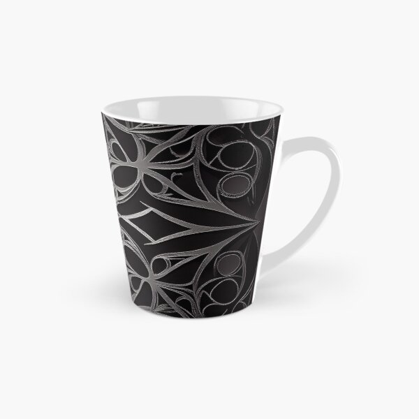Aperçu de l'œuvre Dazzling Gothic Minimalist Pattern Digital Painting créée et vendue par CodeAndColors.