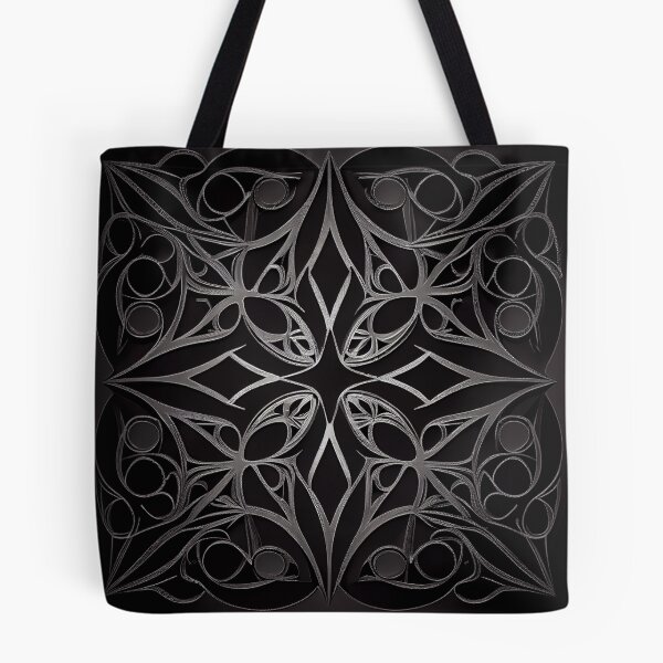 Item preview, Dazzling Gothic Minimalist Pattern Digital Painting designed and sold by CodeAndColors.