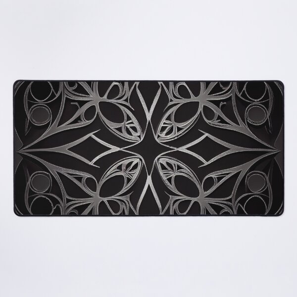 Item preview, Dazzling Gothic Minimalist Pattern Digital Painting designed and sold by CodeAndColors.