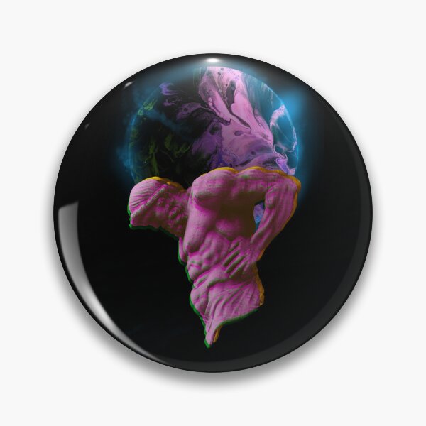 Item preview, Greek Statue Vaporwave Atlas designed and sold by PVSKI.