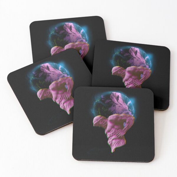 Item preview, Greek Statue Vaporwave Atlas designed and sold by PVSKI.