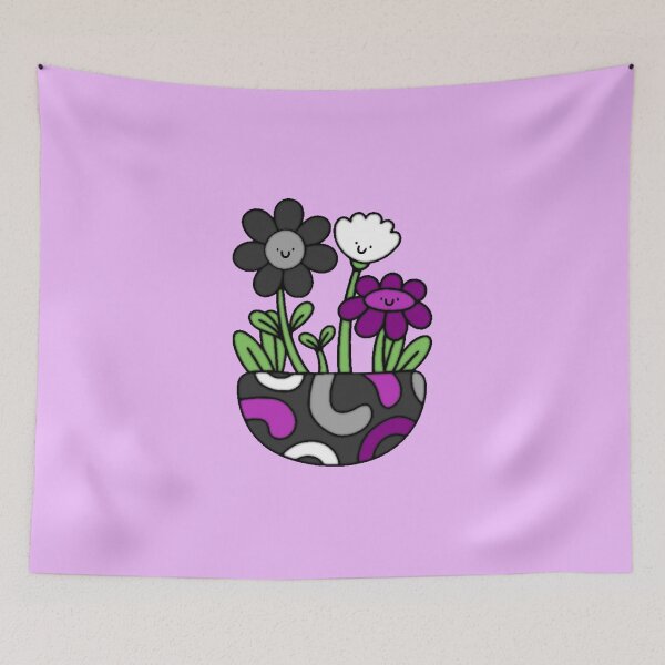 Item preview, Ace Pride Flower Pot designed and sold by everything4eva.