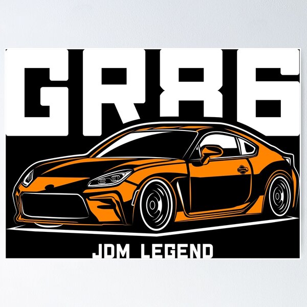 Item preview, Vintage Design Orange GR86 JDM Legend designed and sold by goldentuners.
