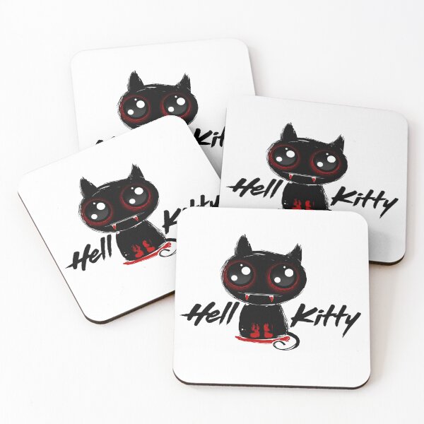 Item preview, Hell KItty designed and sold by CybulArt.