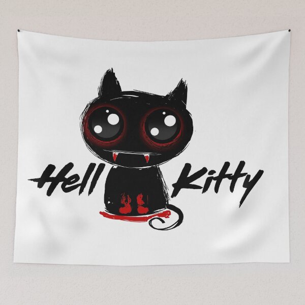 Item preview, Hell KItty designed and sold by CybulArt.