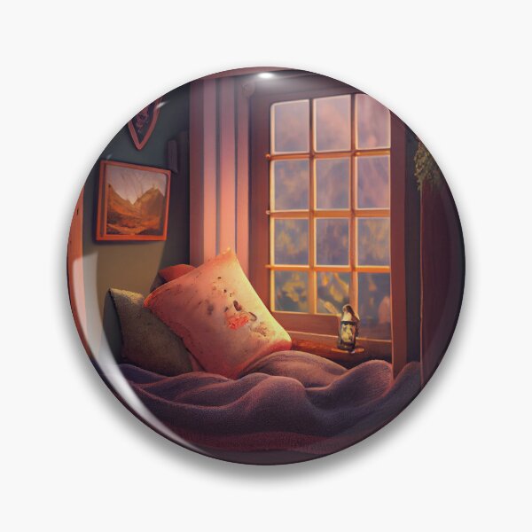 Artikelvorschau, Sweet Nook Digital Painting entworfen und verkauft von CodeAndColors.