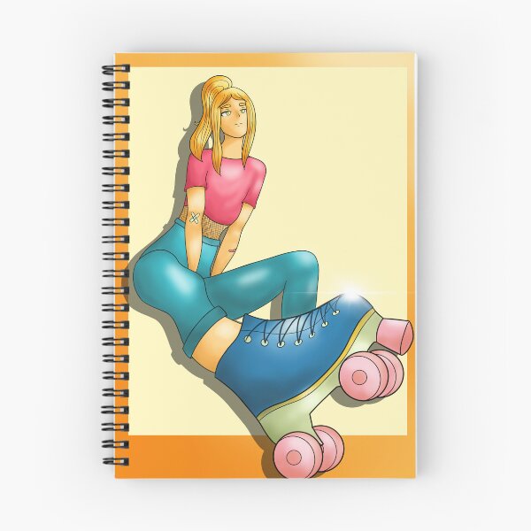 Artikelvorschau, Mädchen Rollschuhe Illustration entworfen und verkauft von illys-art.