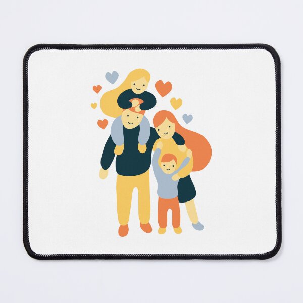 Item preview, Happy family graphic drawing designed and sold by Luca Marella.