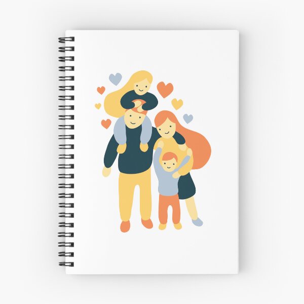 Item preview, Happy family graphic drawing  designed and sold by Luca Marella.
