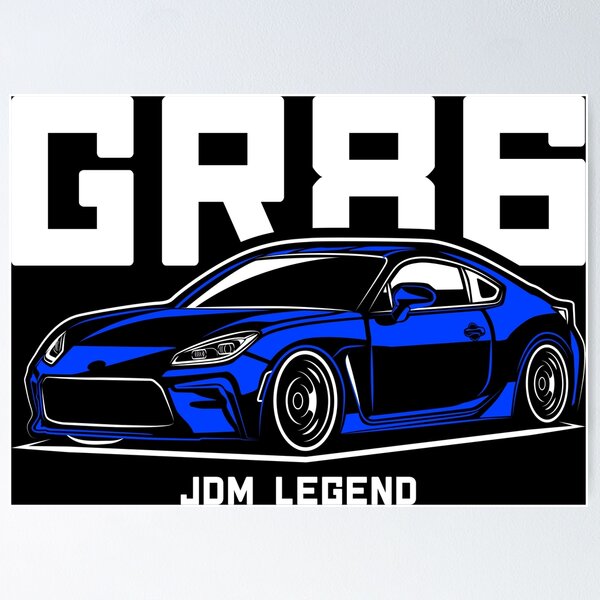 Item preview, Vintage Design Blue GR86 JDM Legend designed and sold by goldentuners.