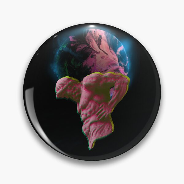 Item preview, Greek Statue Vaporwave Atlas designed and sold by PVSKI.