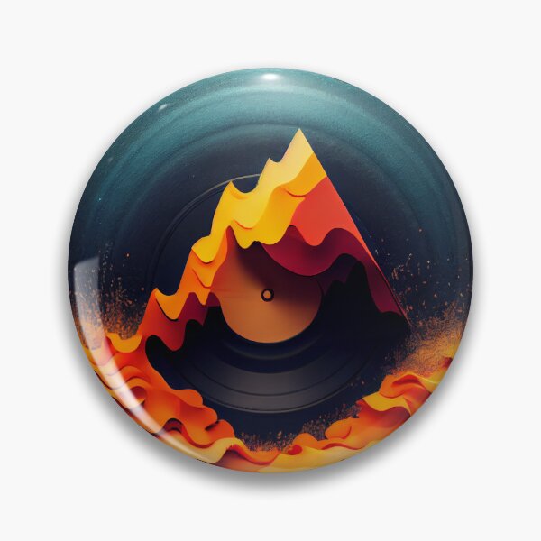 Artikelvorschau, Crumble Accent Record Digital Painting entworfen und verkauft von CodeAndColors.