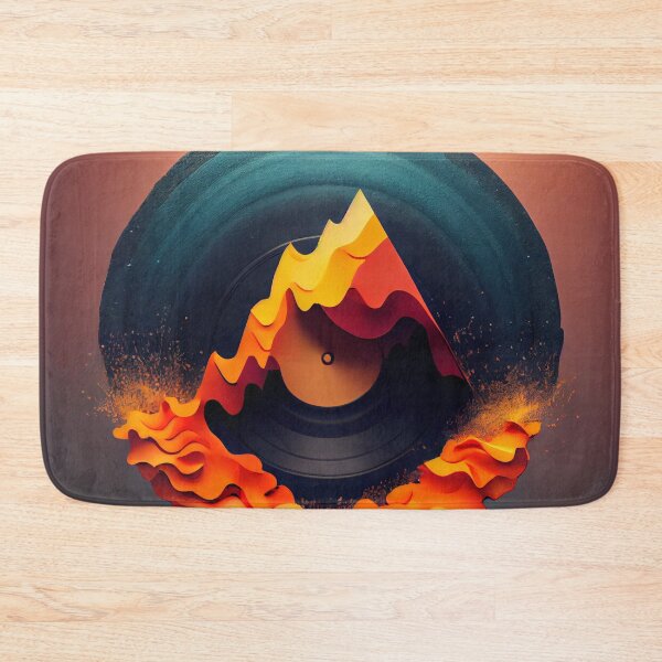 Item preview, Crumble Accent Record Digital Painting designed and sold by CodeAndColors.