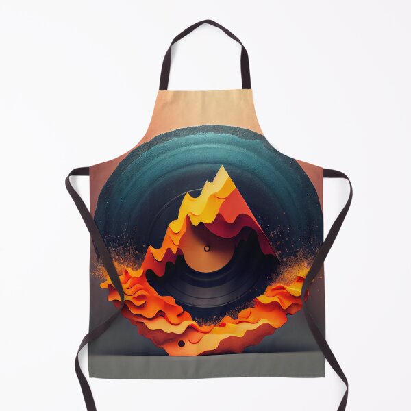 Item preview, Crumble Accent Record Digital Painting designed and sold by CodeAndColors.