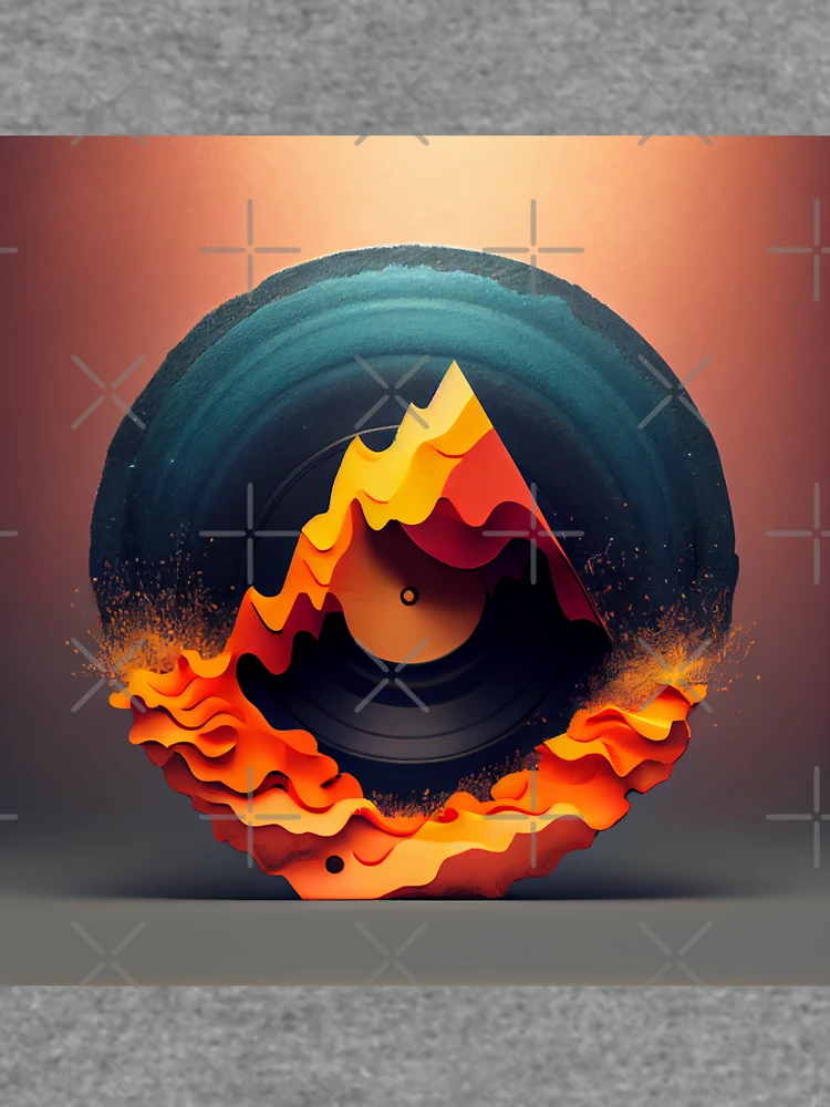 Thumbnail 6 von 6, Leichter Pullover, Crumble Accent Record Digital Painting designt und verkauft von CodeAndColors.