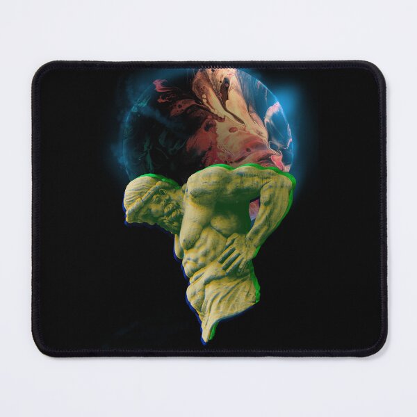 Item preview, Greek Statue Vaporwave Atlas designed and sold by PVSKI.