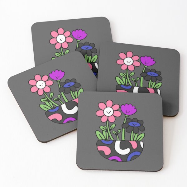 Item preview, Genderfluid Pride Flower Pot designed and sold by everything4eva.