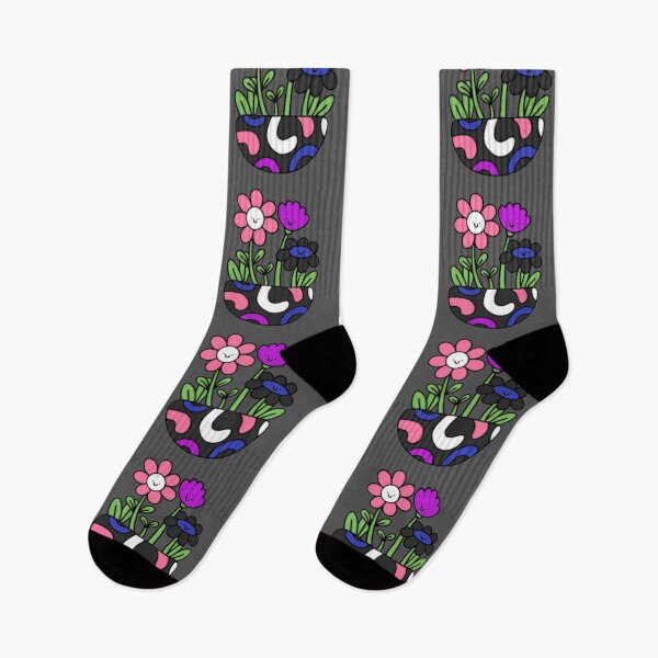 Item preview, Genderfluid Pride Flower Pot designed and sold by everything4eva.