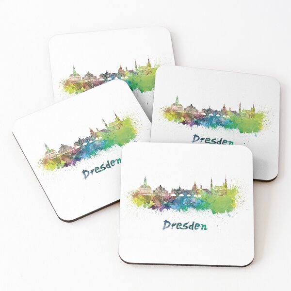Item preview, Dresden skyline in watercolor designed and sold by paulrommer.