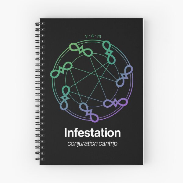 Item preview, Infestation Spell Symbol designed and sold by Unspelled.
