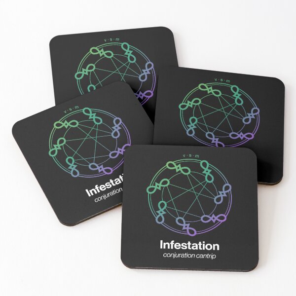 Item preview, Infestation Spell Symbol designed and sold by Unspelled.