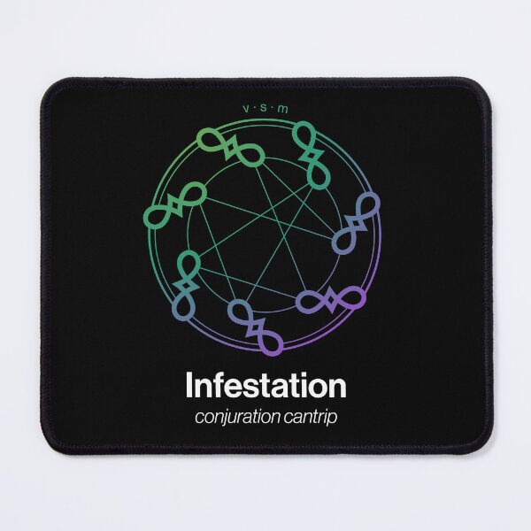 Item preview, Infestation Spell Symbol designed and sold by Unspelled.