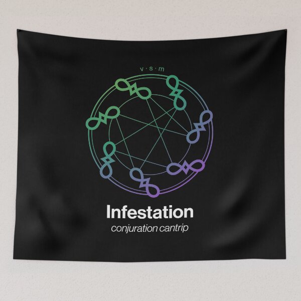 Item preview, Infestation Spell Symbol designed and sold by Unspelled.