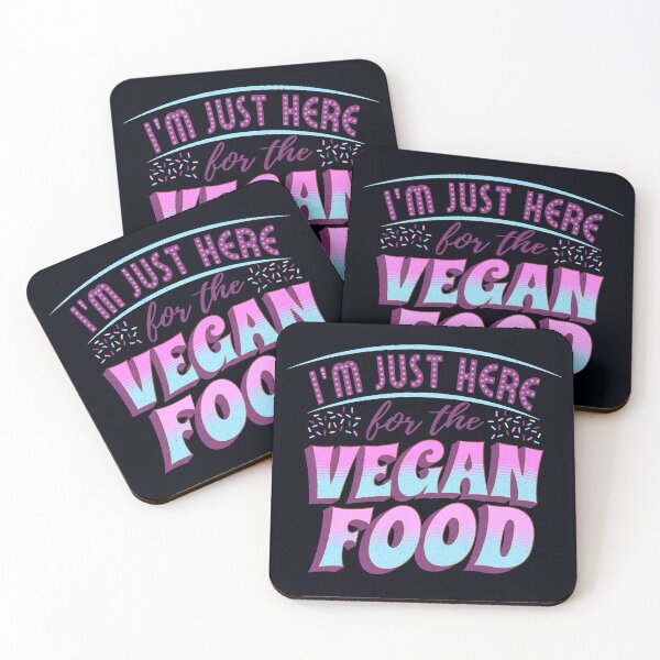 Item preview,  I'm Just Here For The Vegan Food - Fun Vegan Cake designed and sold by GreenSlate.