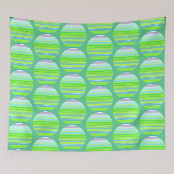 Item preview, March color palette | Spring march circle pattern designed and sold by lausn.