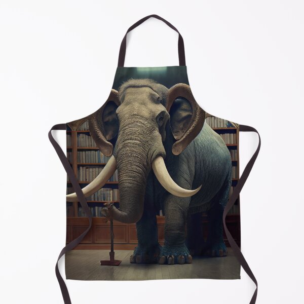 Artikelvorschau, The Librarian Mammoth Digital Painting entworfen und verkauft von CodeAndColors.