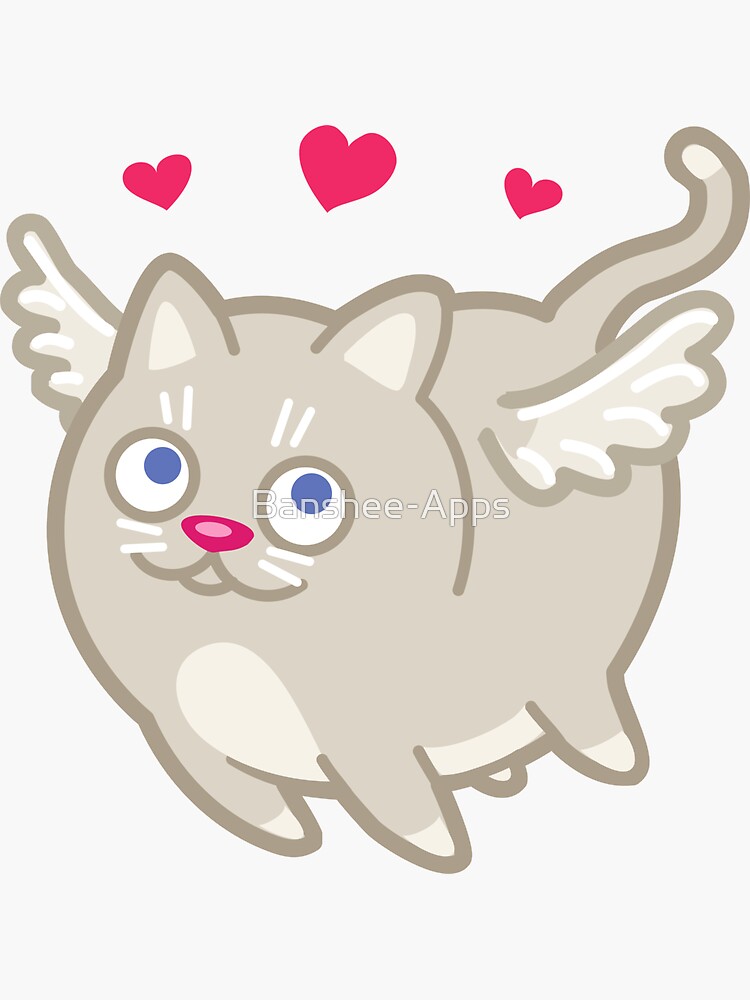 Funny Cupid Cat Love - Cat Gifts for Cat Lovers! by Banshee-Apps