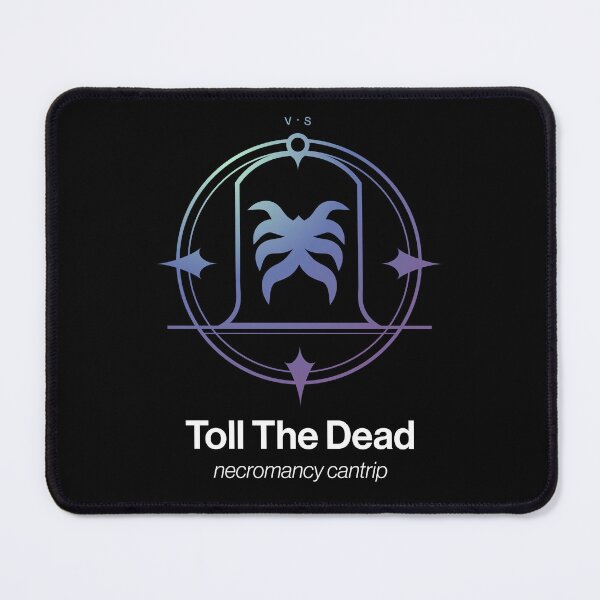 Item preview, Toll The Dead Spell Symbol designed and sold by Unspelled.