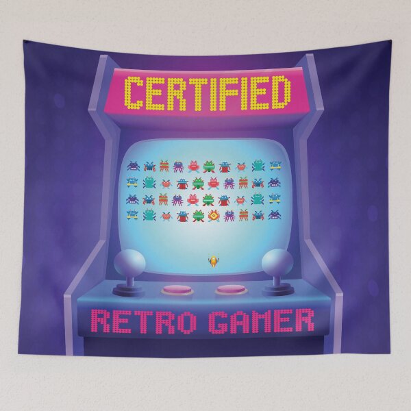 Item preview, Certified Retro Gamer designed and sold by Jools-57.