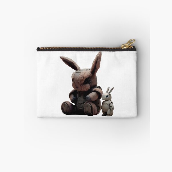 Item preview, Stuffed Rabbits Robots | Plush Bunny | Brown Robot Animals designed and sold by Broskan.