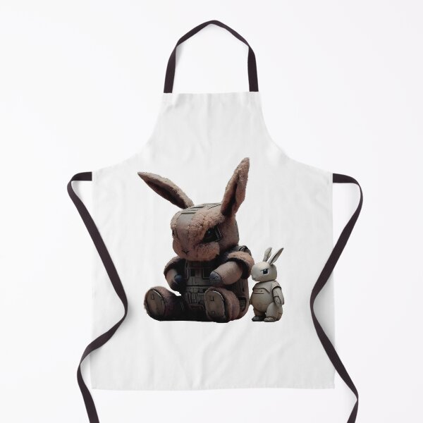 Item preview, Stuffed Rabbits Robots | Plush Bunny | Brown Robot Animals designed and sold by Broskan.
