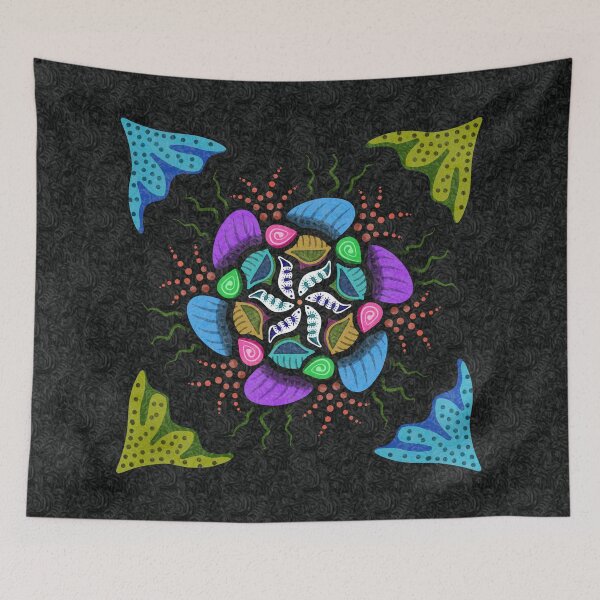 Item preview, Aquatic Dreamworld Abstract designed and sold by KeithHix.