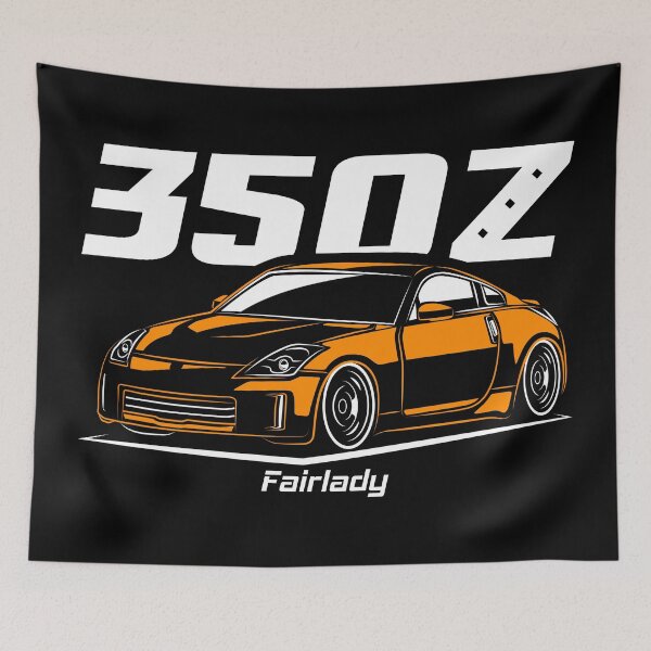 Item preview, Vintage Design Orange 350Z JDM Legend designed and sold by goldentuners.