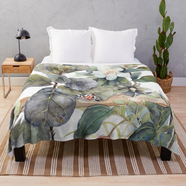 Item preview, Dark Green Leaves, Home Garden, Gardenia, Florals, Ficus Lyrata designed and sold by thefirstgarden.