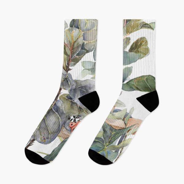 Item preview, Dark Green Leaves, Home Garden, Gardenia, Florals, Ficus Lyrata  designed and sold by thefirstgarden.