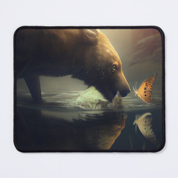 Item preview, A Hungry Encounter Digital Painting designed and sold by CodeAndColors.