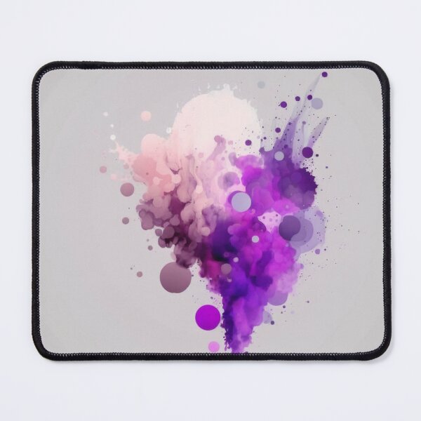 Item preview, Purple Haze: A Burst of Color Explosion with Bubble-inspired Designs designed and sold by DaniFantasy.
