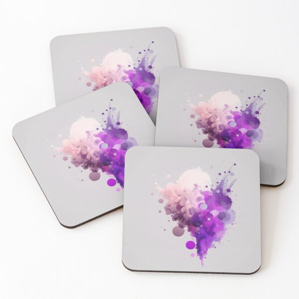 Item preview, Purple Haze: A Burst of Color Explosion with Bubble-inspired Designs designed and sold by DaniFantasy.
